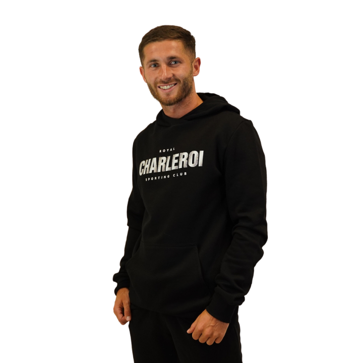 RCSC Hoodie Charleroi - Black
