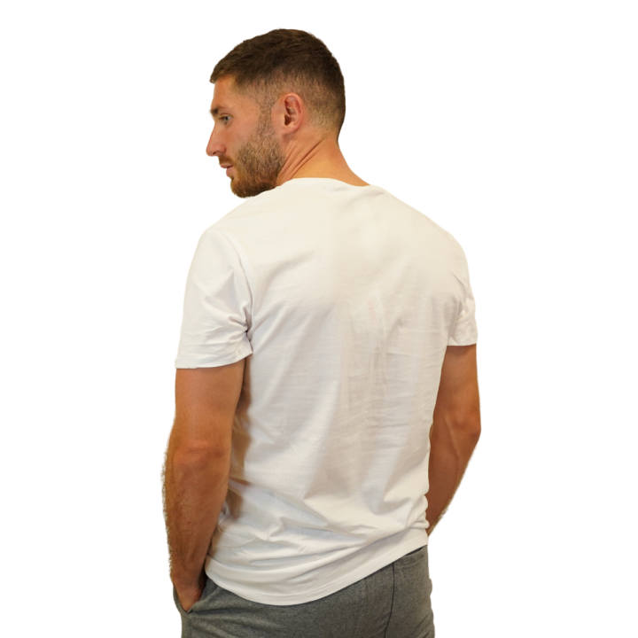 RCSC T-shirt Block - White