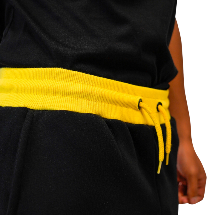 RCSC Jogging Pantalon Stripes - Black & Yellow