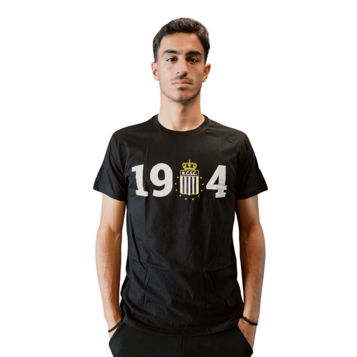 RCSC T-shirt 1904 - Black