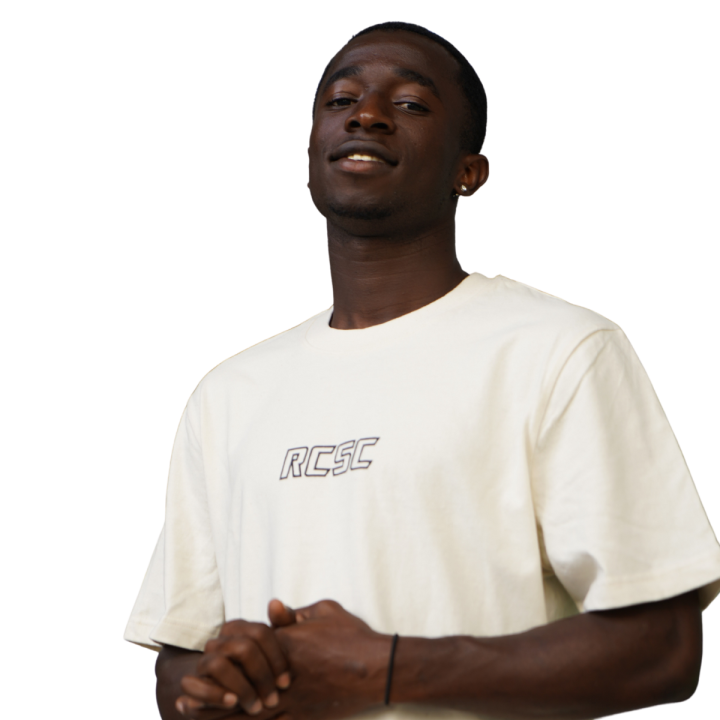 RCSC T-shirt  blanc cassé