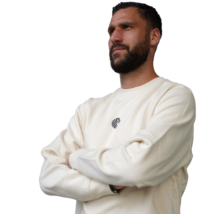 RCSC Sweatshirt Zèbre beige