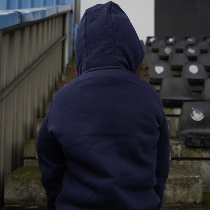 RCSC Hoodie enfant bleu