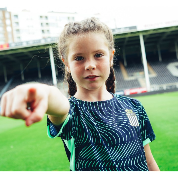 Rcsc-T-shirt  Wavy Marine et vert Junior