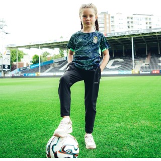 Rcsc-T-shirt  Wavy Marine et vert Junior