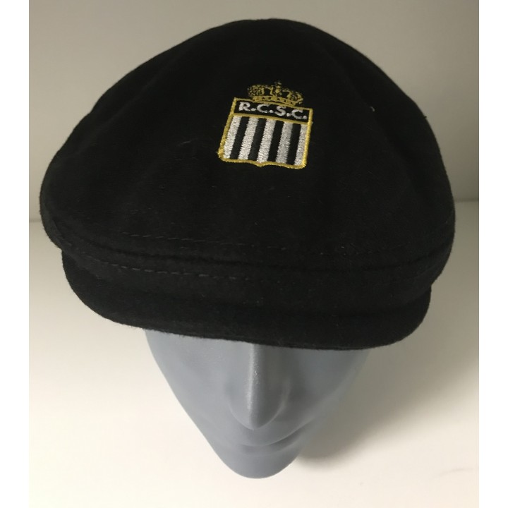 Rcsc-Casquette plate ( flat cap) noir
