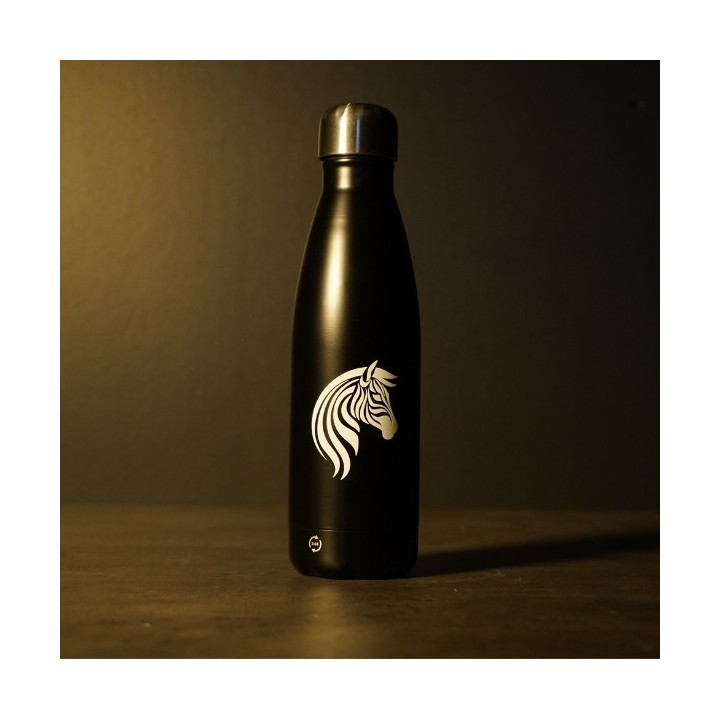 Rcsc-bouteille thermos isotherme zèbre (500ml)