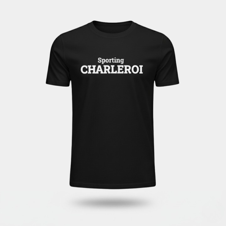 RCSC T-shirt Sporting Charleroi - Black