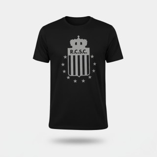 RCSC T-shirt logo central - Black