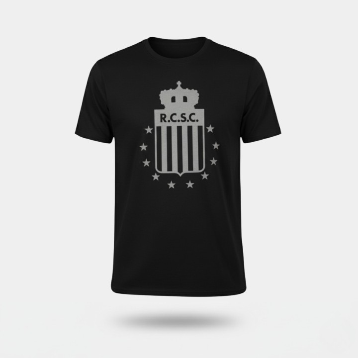 RCSC T-shirt logo central - Black