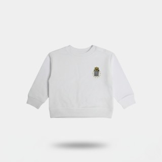RCSC Sweat Blanc Bébé