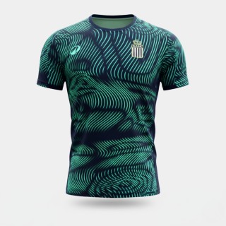 Rcsc-T-shirt Wavy marine et vert