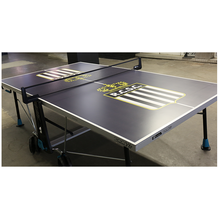 Table de Ping aux couleurs du Sporting de Charleroi