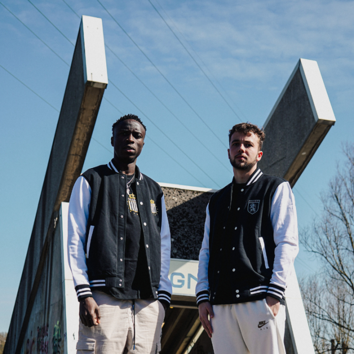 RCSC Teddy Jacket Vintage - Black & White